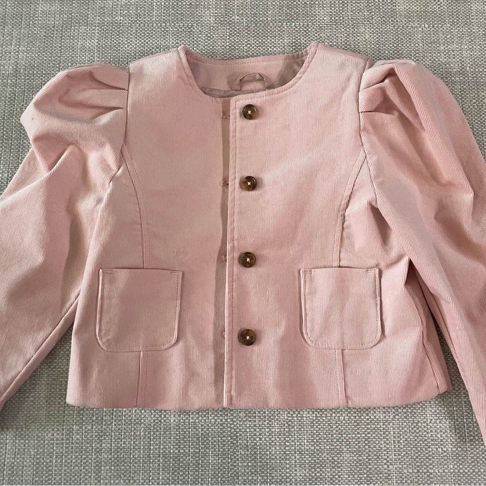 Janie and Jack Blush Pink Jacket